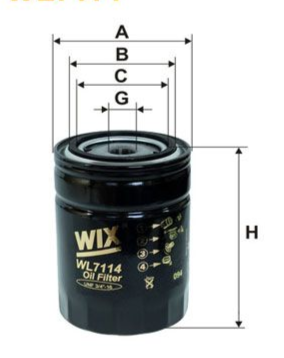 AERZETIX - C72412 - Filtro Olio 3/4- 16 UNF - Compatibile Con Numeri OE 1449182, 9091503005, 9091520002, 9091520004, WLY4-14302, 90915YZZB7, 90915YZZJ4 AERZETIX - C72412 - Filtro Olio 3/4- 16 UNF - Compatibile Con Numeri OE 1449182, 9091503005, 9091520002, 9091520004, WLY4-14302, 90915YZZB7, 90915YZZJ4