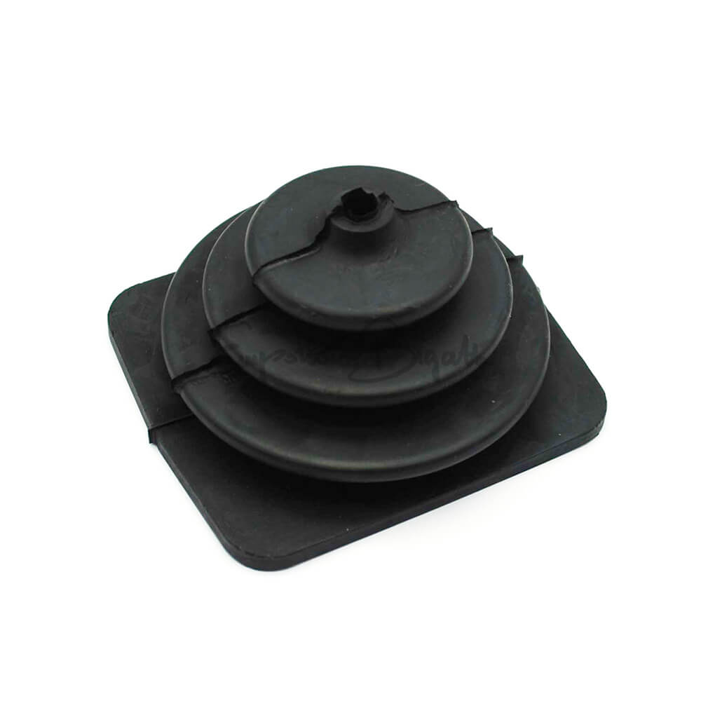 Cuffia Leva Cambio In Similpelle Nera Con Base - Compatibile Iveco Daily IV E V (2006-2014)