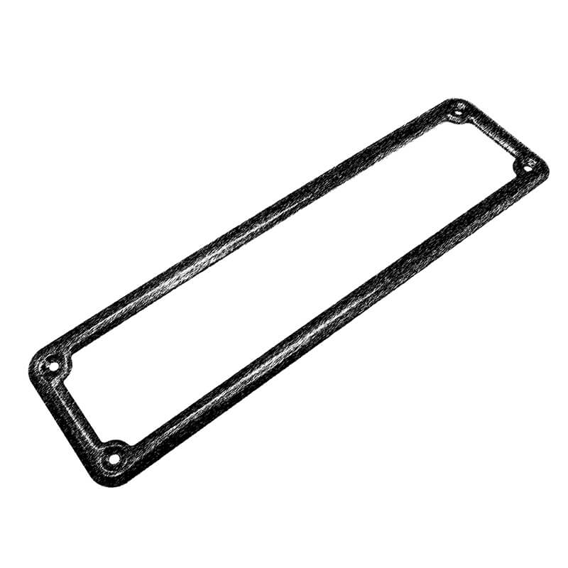 Portatarga Anteriore In Acciaio Inox Per Auto 1985-1997 - Made In Italy - Foto 4