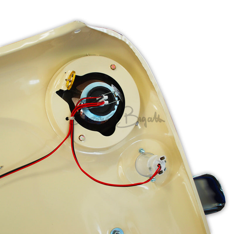 Calandra anteriore Bianco perla con luci LED | Fiat 500 F |