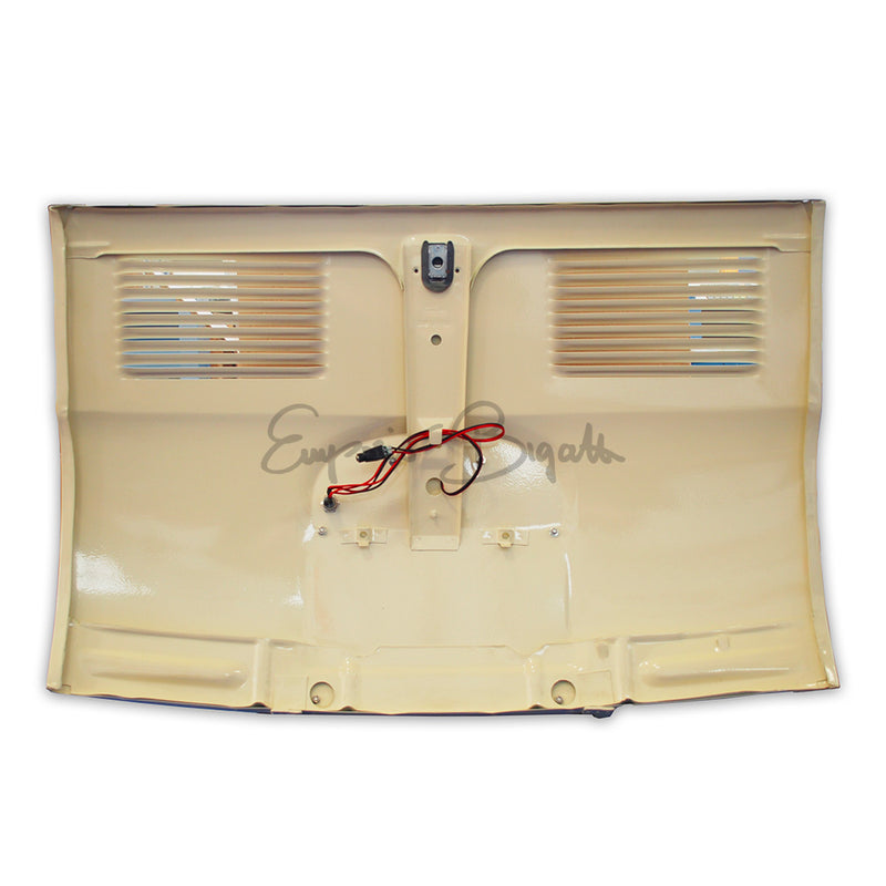 Cofano motore Bianco perla con luci LED | Fiat 500 F |