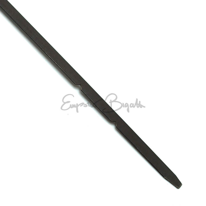 Asta Di Livello Olio Flessibile In Acciaio Inox 530 Mm Per Chevy GM 700R4 SBC BBC, Nera Con Manico In Alluminio