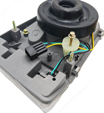 Proiettore asimmetrico sinistro con freccia bianca regolazione manuale | Fiat Panda 141 |