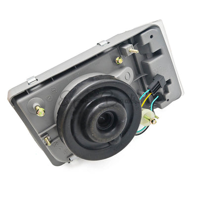 Proiettore asimmetrico destro con freccia bianca regolazione manuale | Fiat Panda 141 |