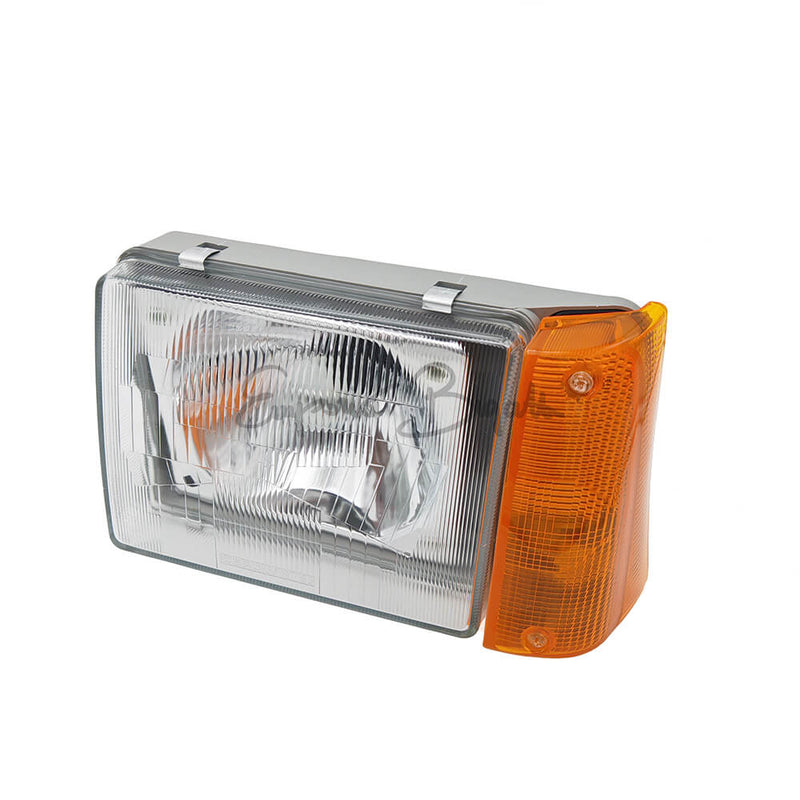 Faro Proiettore asimmetrico sinistro con freccia arancio regolazione elettrica | Fiat Panda 141 |