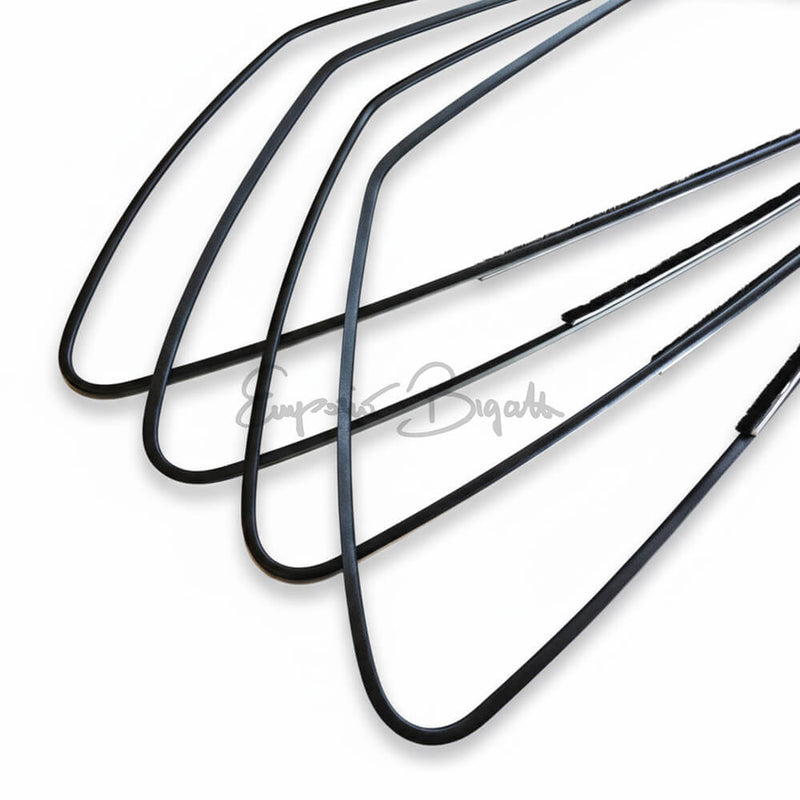 Kit 4 cornici raschiavetro in alluminio Nero | Fiat 127 |