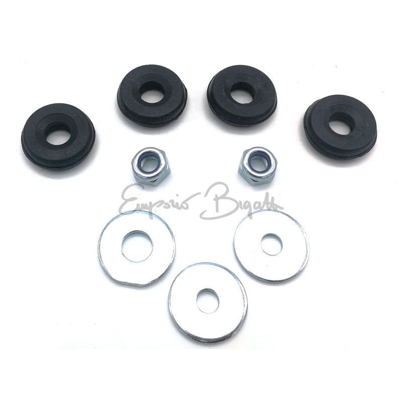 Kit completo montaggio ammortizzatore posteriore tipo originale | Fiat 500 N D F L R Giardiniera |