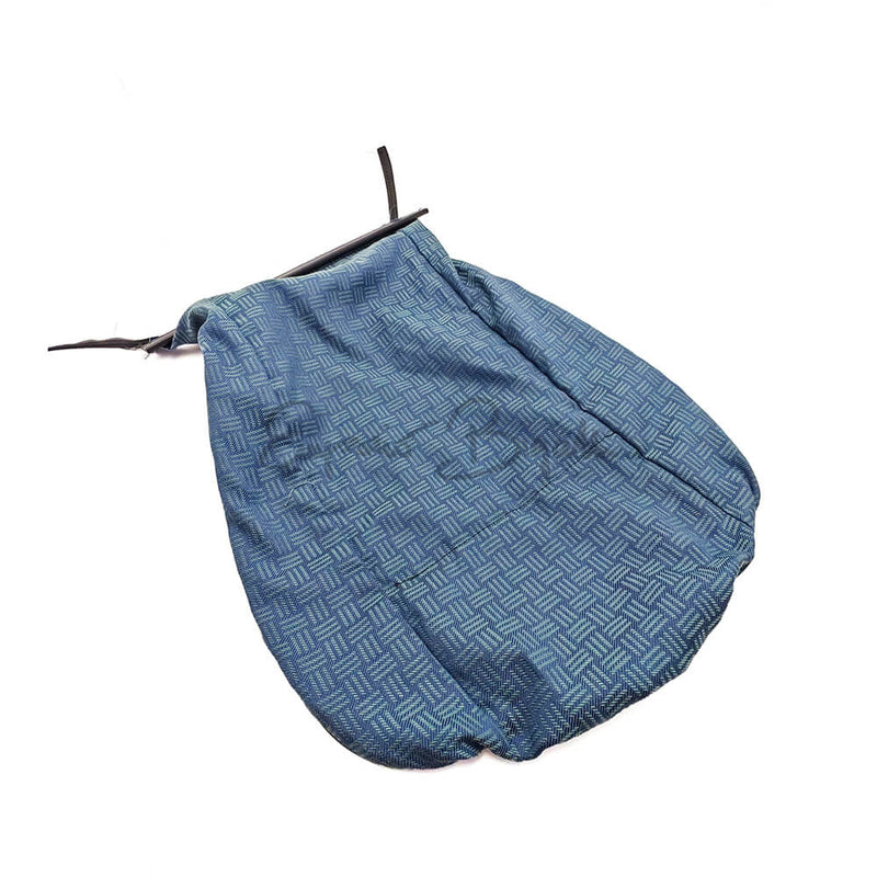 Coppia fodere coprisedili anteriori in tessuto a righe Blu | Fiat Panda 141 |