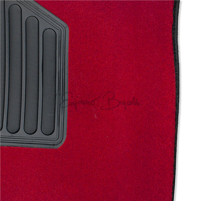 Tappeto preformato in moquette rosso a una pedata | Fiat 500 N D F L R |