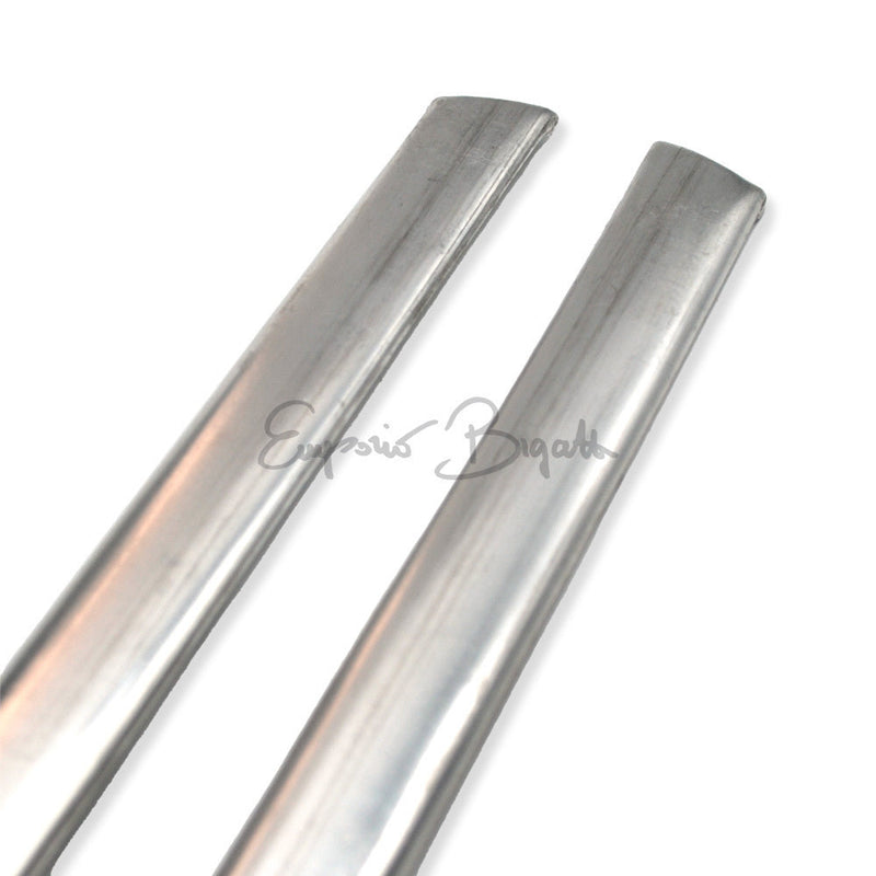 Coppia modanature sottoporta in acciaio inox | Fiat 500 F L |