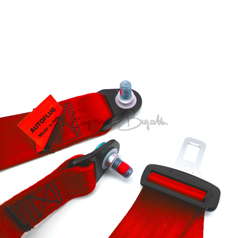 Cinture di sicurezza omologate statiche rosso | Fiat 500 N D F L R Giardiniera |