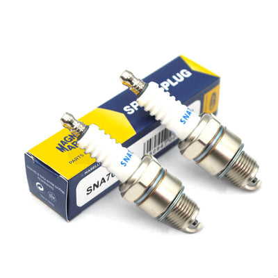 Coppia di candele di accensione Magneti Marelli SNA7005-8 per tutti i modelli di Fiat 500
