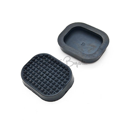 Coppia di gommini copripedale (Tipo B) per freno e frizione, compatibili con Fiat Panda 141, 127 e 128
