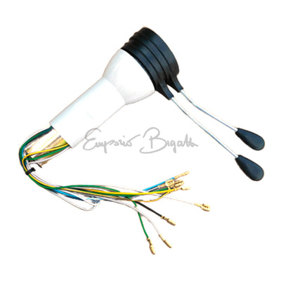 Devioluci cono grigio con bacchette metallo per Fiat 600