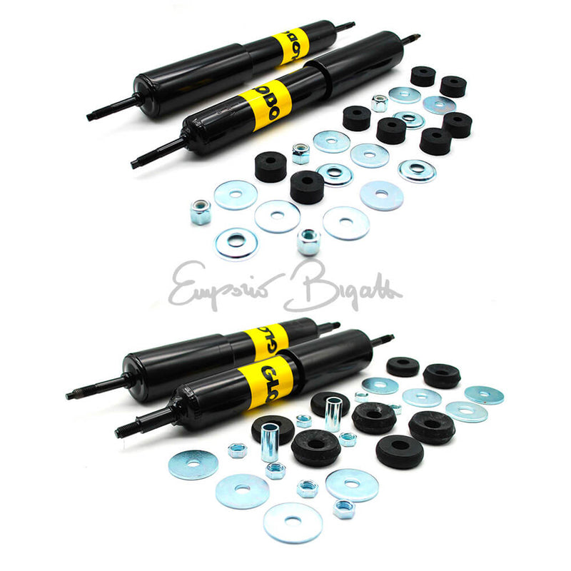 Kit completo 4 ammortizzatori Globo | Fiat 500 N D F L R Giardiniera |