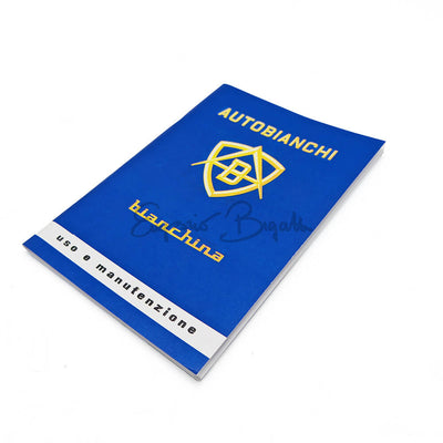 Copia a colori del libretto di uso e manutenzione per Autobianchi Bianchina Trasformabile
