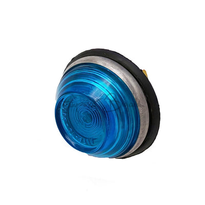 Lucciola / fanalino laterale di colore blu, accessorio decorativo non omologato per Fiat 500
