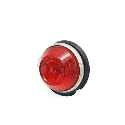Lucciola / fanalino laterale di colore rosso, accessorio decorativo non omologato per Fiat 500
