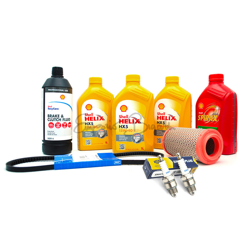 Kit tagliando Plus Shell | Fiat 500 N D F L R |