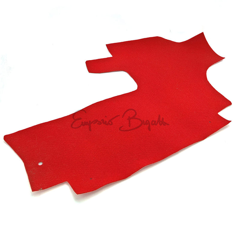 Tappeto rivestimento interno cofano anteriore in moquette Rossa | Fiat 500 F L R Giardiniera |