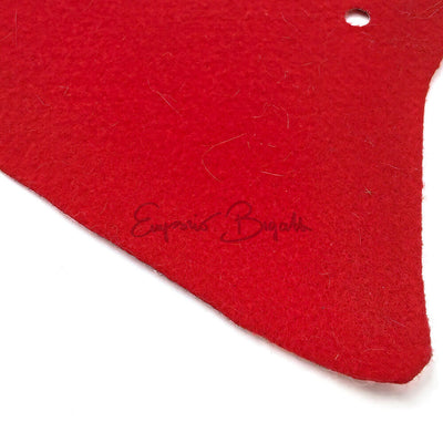 Tappeto rivestimento interno cofano anteriore in moquette Rossa | Fiat 500 F L R Giardiniera |