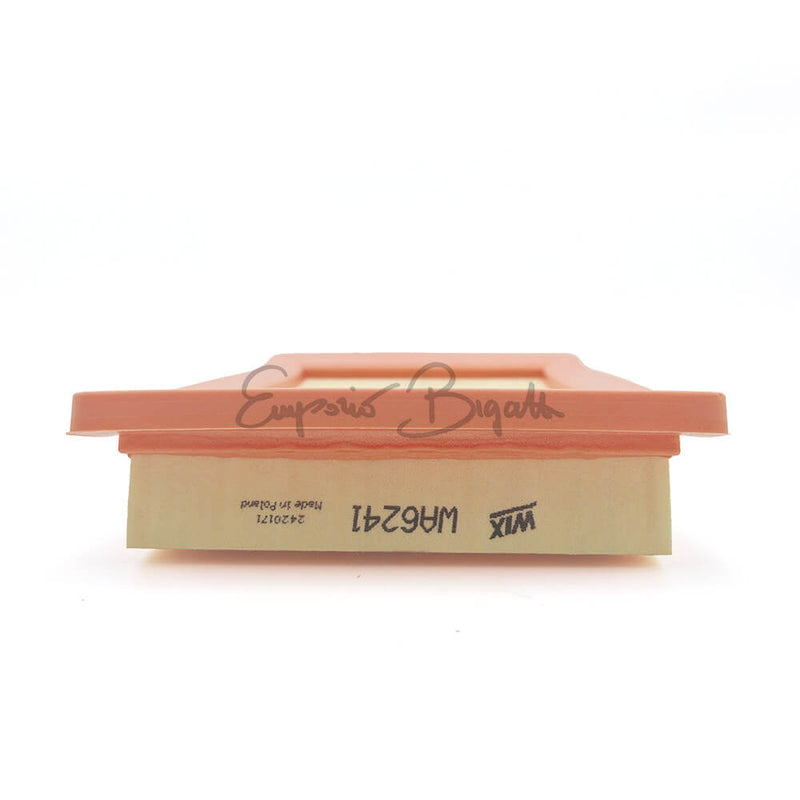 Filtro Aria Motore 245x153x37mm per Fiat Panda, Uno e Piaggio Porter