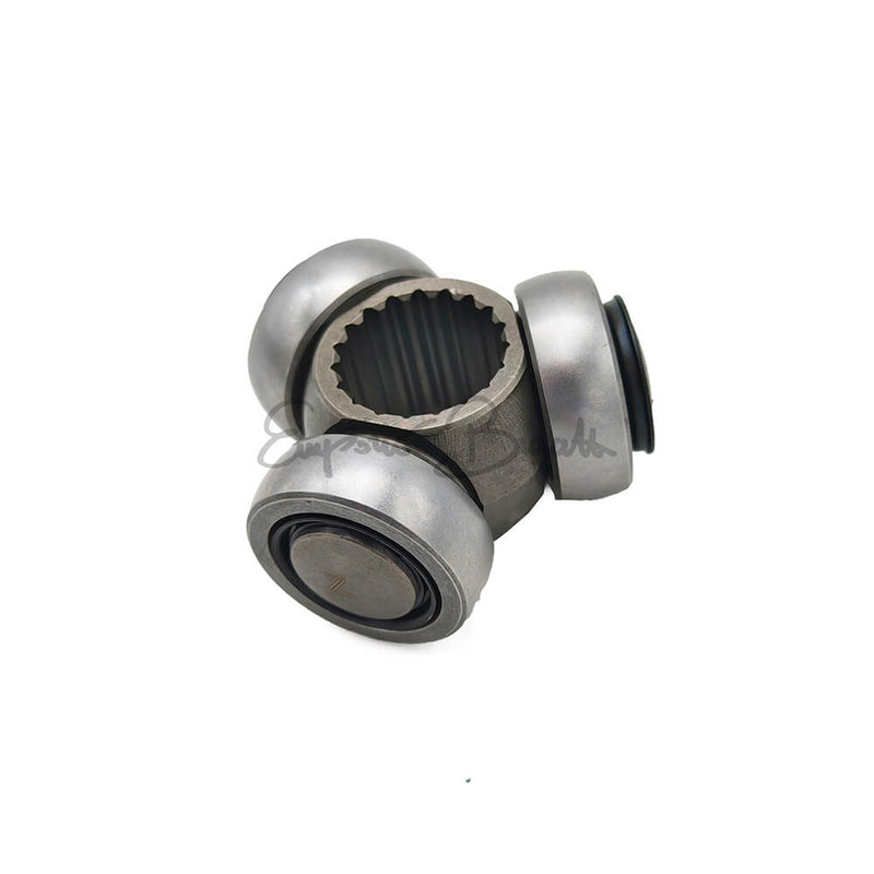 Tripode a crociera da 19 denti per giunto interno semiasse, per Fiat Panda, Punto, Cinquecento
