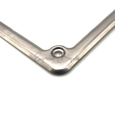 Cornice targa in acciaio inox ciclomotori 50cc | Universale |