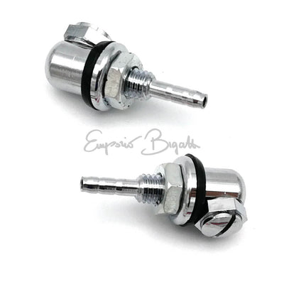 Coppia di spruzzini spruzzatori tergicristallo in metallo per tutti i modelli di Fiat 500