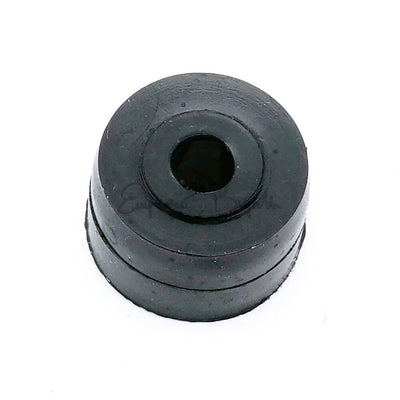 Distanziale spessore in gomma da 12x20mm, con foro da 6mm, per il montaggio antivibrazione di targhe e portatarghe
