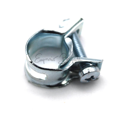 Fascetta a molla (Tipo A) misura 5x9 mm per il fissaggio del tubo benzina su Fiat 500 e altre auto d'epoca
