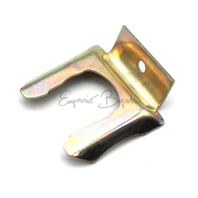 Fermo metallico a clip per il fissaggio dei tubi dei freni, compatibile con Fiat 500, 126, 600 e altre
