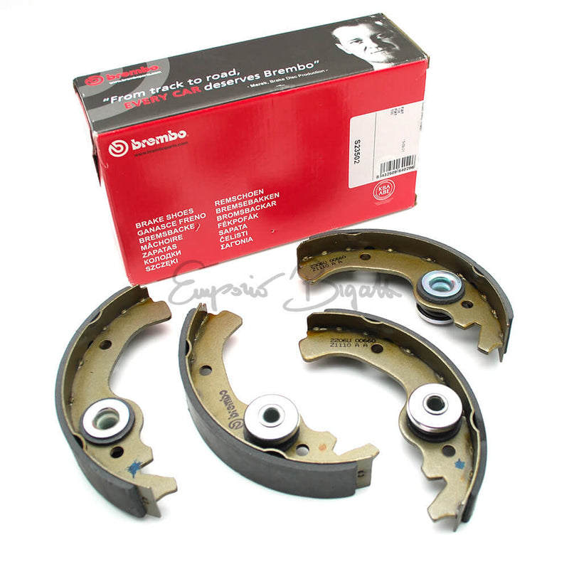 Kit 4 ganasce ceppi anteriori/posteriori BREMBO | Fiat 500 N D F L R |