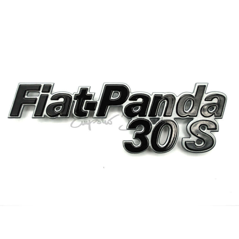 Scritta posteriore Panda 30 S | Fiat panda |