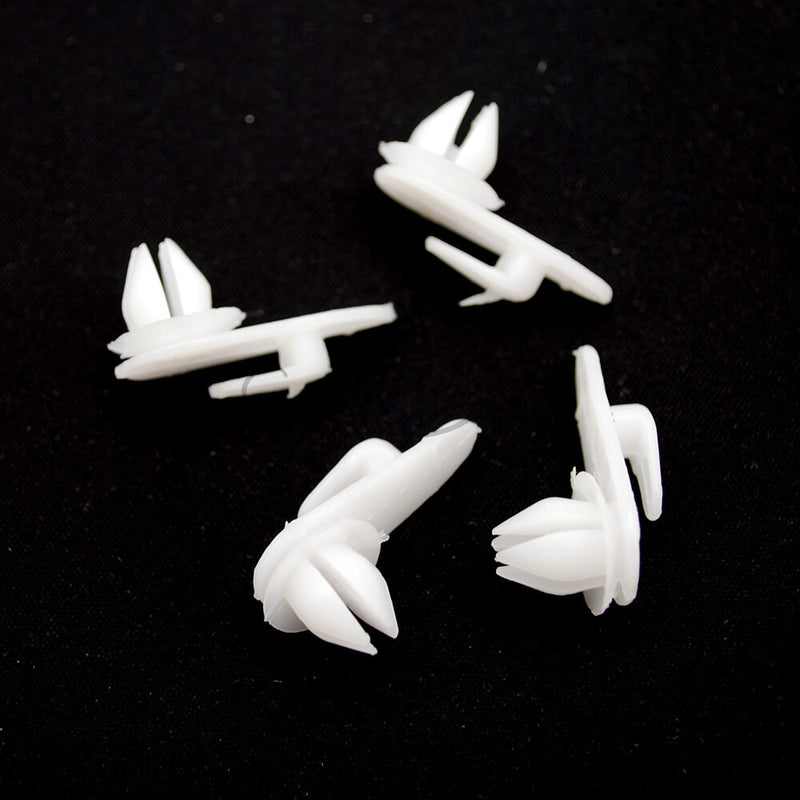 Kit di 4 mollette in plastica per il fissaggio dei pannelli delle portiere anteriori, compatibile con Fiat 500 F, L, R