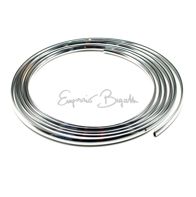 Profilo gocciolatoio cromato da 4 metri per il tetto (lato destro e sinistro) della Fiat 500