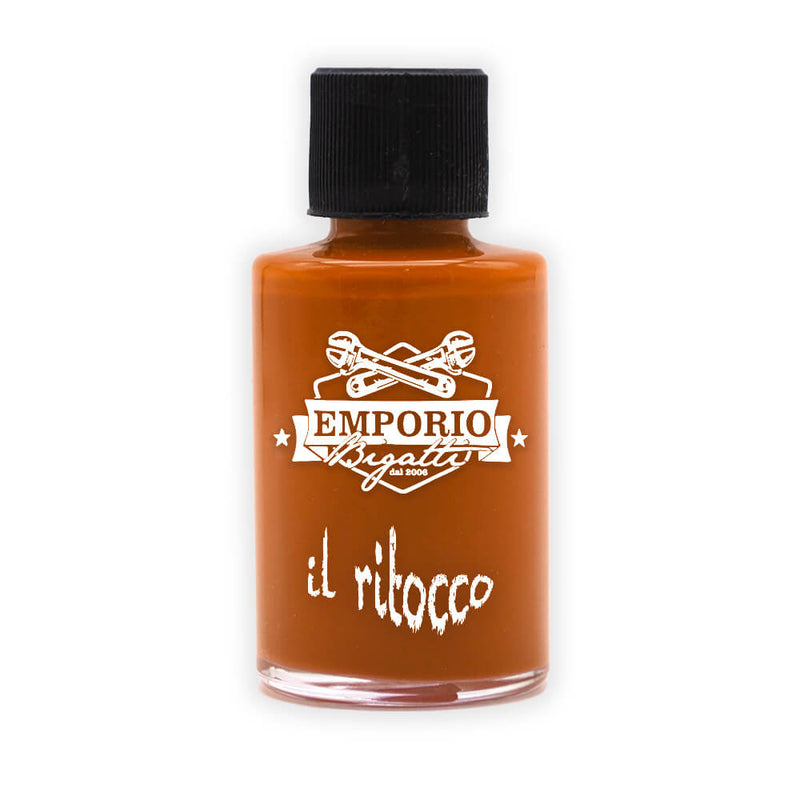 Vernice colore n. 102 Rosso Corallo per ritocchi carrozzeria Fiat 500 - 30 ml