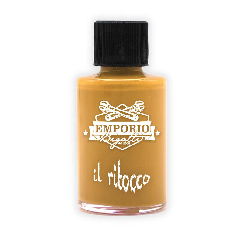 Vernice colore n. 208 Giallo Positano per ritocchi carrozzeria Fiat 500 - 30 ml